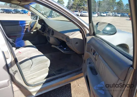 2001 Buick Century Custom from USA, damaged, VIN 2G4WS52J711127434